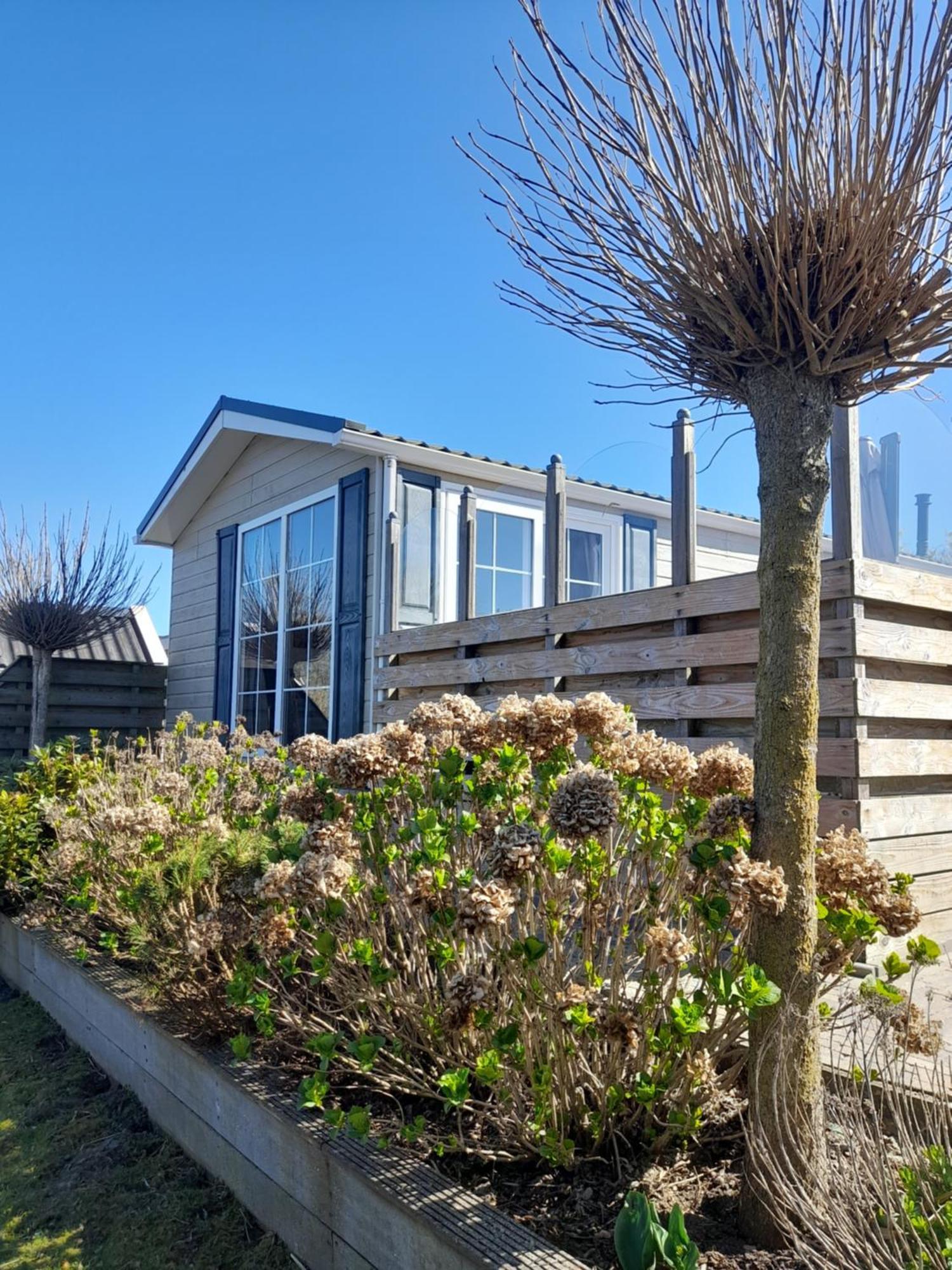 Chalet Makkum C99B Met Prive Gelegen Tuin Aan Het Water Ngoại thất bức ảnh